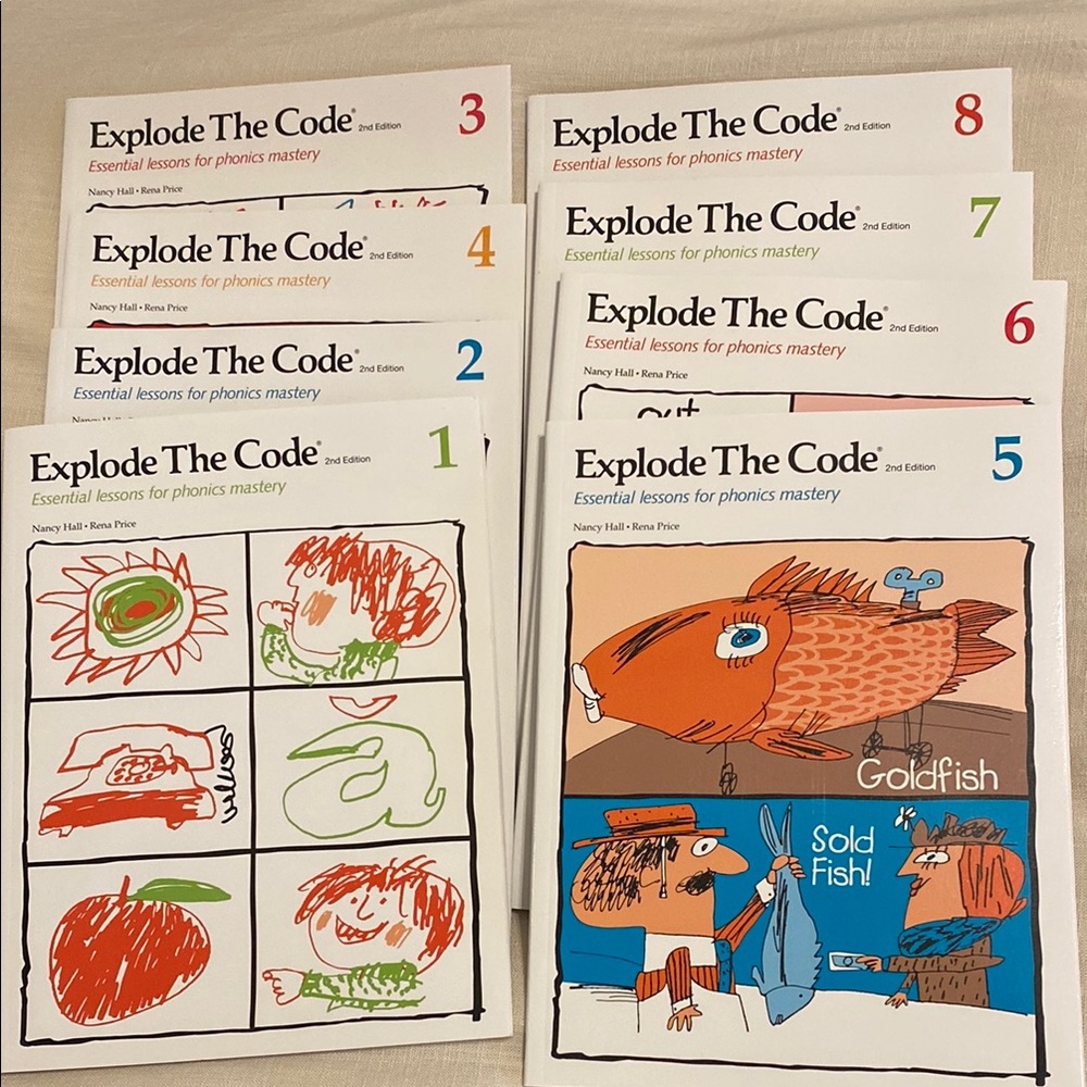 Explode The Code Phonics Books Set